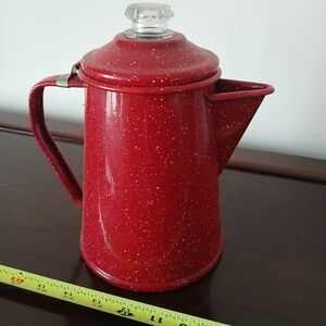 Classic campfire-style percolator